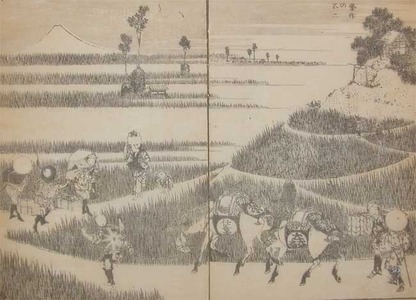 japancoll-p145-hokusai-fuji-in-a-good-harvest-9314・・北斎「豊作の不二」