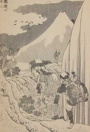 japancoll-p145-hokusai-fuji-over-a-waterfall-10351・・北斎「滝越の不二」