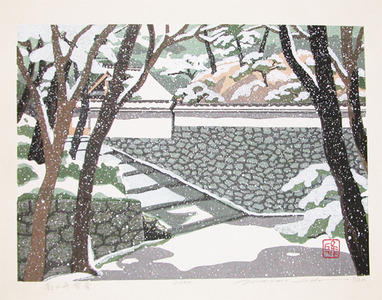 japancoll-p150-ido-snow-at-kozanji-4823・井堂雅夫「高山寺雪景」