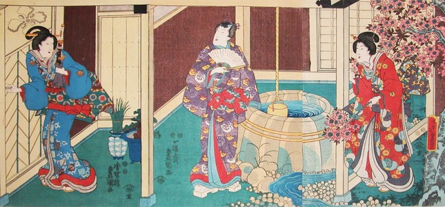 japancoll-p1800-toyokuni-iii-spring-10574・・豊国〈3〉（「あかし風呂」）