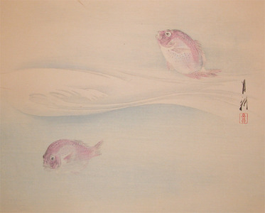 japancoll-p245-gekko-pink-snapper-8552明治３２・03・月耕（「月耕画圃」）（「かすこ鯛」）