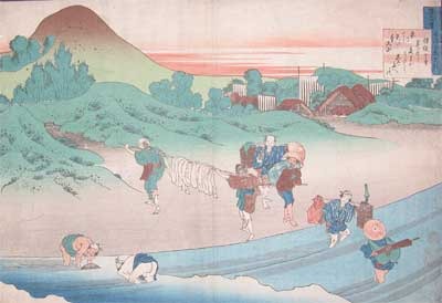 japancoll-p4200-hokusai-emperor-jito-2776天保・北斎「百人一首うはかゑとき」「持統天皇」