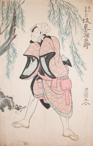japancoll-p485-toyokuni-i-kabuki-actor-bando-mitsugroro-5317・・豊国〈1〉「船頭手取の与次　坂東三津五郎」
