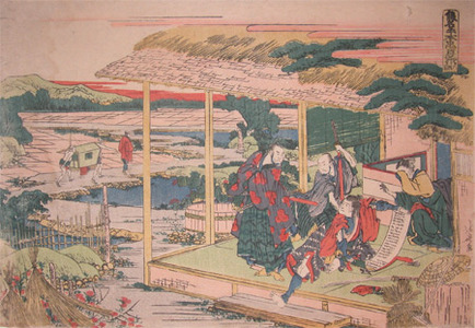 japancoll-p5000-hokusai-act-vi:-kanpei-s-seppuku-1120・・北斎「仮名手本忠臣蔵」「六段目」