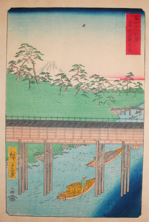 japancoll-p585-hiroshige-ochanomizu--edo-6127安政０５・04・広重〈1〉「富士三十六景」「東都御茶の水」