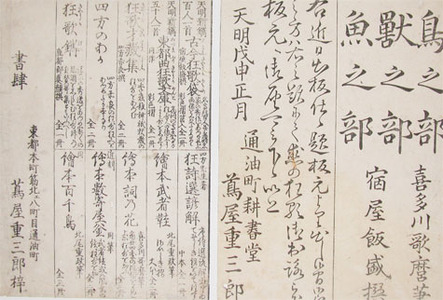 japancoll-p625-utamaro-title-pages-4674・・歌麿〈1〉