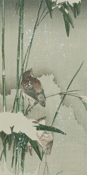 Yoshimoto Gesso: Sparrows and Bamboo - Art Gallery of Greater Victoria