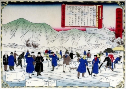 Utagawa Hiroshige III: Ice Cube Export - Art Gallery of Greater Victoria