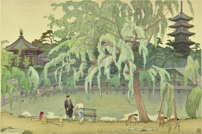 Nakazawa Hiromitsu: Willow Tree at Sarusawa Pond - Art Gallery of Greater Victoria