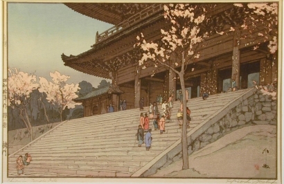 Yoshida Hiroshi: Chion-in Temple Gate - Art Gallery of Greater Victoria