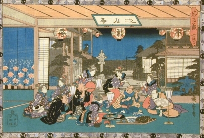 Utagawa Hiroshige: Tale of the Forty-Seven Ronin: Act VII - Art Gallery of Greater Victoria