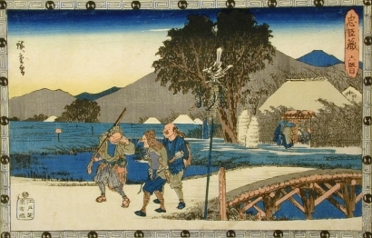 Utagawa Hiroshige: Tale of the Forty-Seven Ronin: Act VI - Art Gallery of Greater Victoria