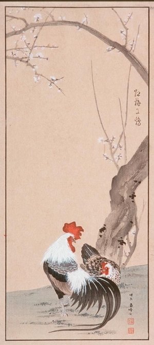 Ayokuho : Red Prunus and Chicken - Art Gallery of Greater Victoria