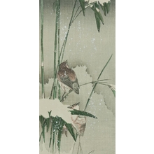 Yoshimoto Gesso: Sparrows and Bamboo - Art Gallery of Greater Victoria