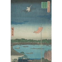 Utagawa Hiroshige: Komagata Temple & Azuma Bridge - Art Gallery of Greater Victoria