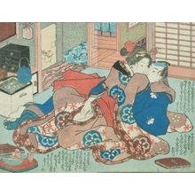 Utagawa Hiroshige: Two Lovers - Art Gallery of Greater Victoria