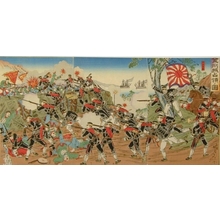 Toyohara Chikanobu: The Fall of Jinzhou - Art Gallery of Greater Victoria