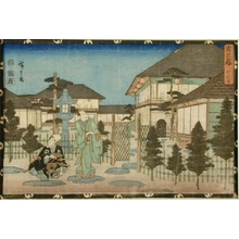 Ando Hiroshige, 歌川広重 (Ando Hiroshige)による浮世絵「Forty-Seven Ronin Theme, Act VII Fuji-Hiko Series」