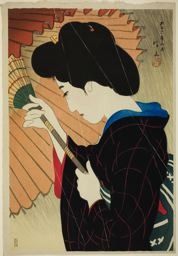 Ito Shinsui: Passing Rain - Art Institute of Chicago