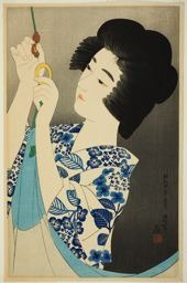 Ito Shinsui: Mosquito Net, from the First Series of Modern Beauties - Art Institute of Chicago