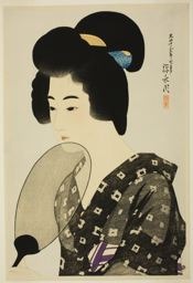 Ito Shinsui: Hair Style of a Married Woman - Art Institute of Chicago