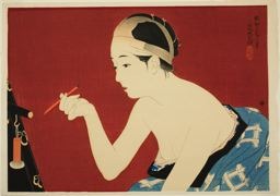 Ito Shinsui: The eyebrow pencil - Art Institute of Chicago