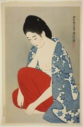 Ito Shinsui: Nails, from the Second Series of Modern Beauties - Art Institute of Chicago