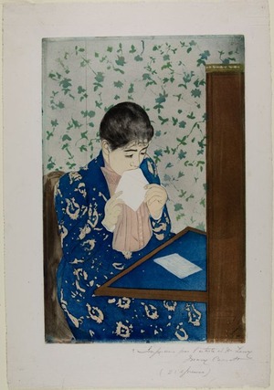 Mary Cassatt: The Letter - シカゴ美術館
