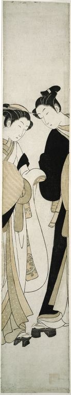 Suzuki Harunobu: Two Komuso - Art Institute of Chicago