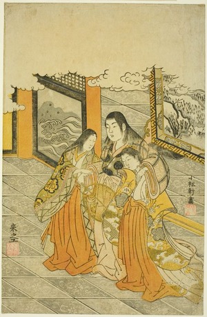 Komatsuya Hyakki: Shutendoji in Oeyama Palace - シカゴ美術館
