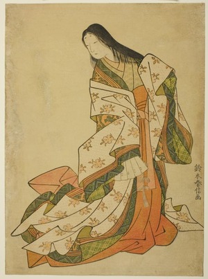 Suzuki Harunobu: The Poetess Ono no Komachi - Art Institute of Chicago