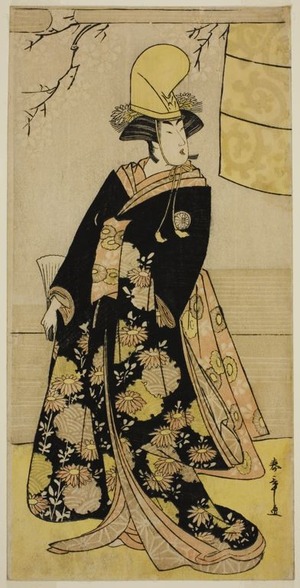 Katsukawa Shunsho: The Actor Segawa Kikunojo III as a Shirabyoshi Dancer in Musume Dojo-ji in the Play Edo no Hana Mimasu Soga, Performed at the Nakamura Theater in the Fourth Month, 1783 - Art Institute of Chicago