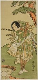 勝川春章: The Actor Ichikawa Danjuro V in an Unidentified Role - シカゴ美術館