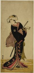 Katsukawa Shunsho: The Actor Ichikawa Danzo IV as Tonase in the Play Kanadehon Chushingura, Performed at the Morita Theater in the Third Month, 1781 - Art Institute of Chicago