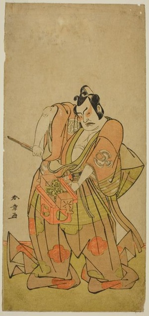 勝川春章: The Actor Nakamura Sukegoro II in an Unidentified Role - シカゴ美術館