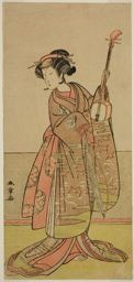 勝川春章: The Actor Segawa Yujiro I in an Unidentified Role - シカゴ美術館