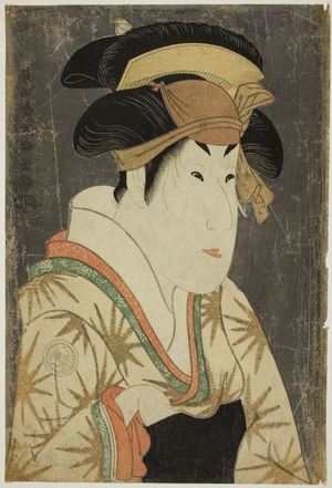 東洲斎写楽: The Actor Segawa Kikunojô III as Oshizu - シカゴ美術館