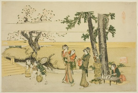 Katsushika Hokusai: A Wayside Scene (Oji) - Art Institute of Chicago
