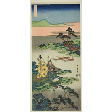 Katsushika Hokusai: The Minister Toru (Toru no Otodo), from the series 