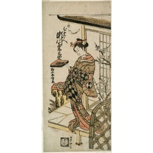 Suzuki Harunobu: Segawa Kikunojo as Mumegae - Art Institute of Chicago