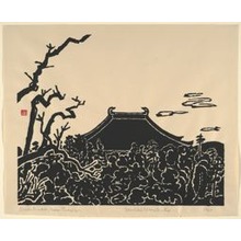 Hiratsuka Un'ichi: Daibutsuden, Todai-ji, Nara - シカゴ美術館