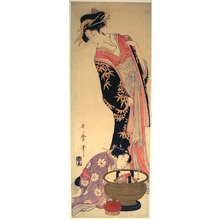 Kitagawa Utamaro: Blowing up the Fire - Art Institute of Chicago