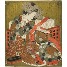 Yashima Gakutei: Woman About to Write a Poem - Art Institute of Chicago