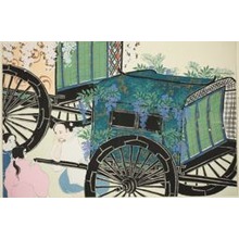 Kamisaka Sekka: Courtiers' Carriages, from the series 