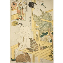 Kitagawa Utamaro: Act Seven, from the series 