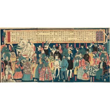 落合芳幾: Picture of Men and Women from Many Countries (Bankoku danjo jinbutsu zue) - シカゴ美術館