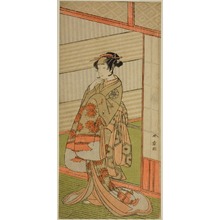 Japanischer Druck "The Actor Nakamura Noshio I in an Unidentified Role" von Katsukawa Shunsho, 勝川春章 (Katsukawa Shunshô)