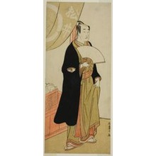 Japanischer Druck "The Actor Onoe Matsusuke I in an Unidentified Role" von Katsukawa Shunsho, 勝川春章 (Katsukawa Shunshô)