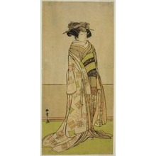 Estampe japonaise "The Actor Segawa Kikunojo III in an Unidentified Role" par Katsukawa Shunsho, 勝川春章 (Katsukawa Shunshô)