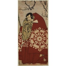 勝川春英: The Actor Ichikawa Danjuro V as Benkei in the Play Dai Danna Kanjincho, Performed at the Kawarazaki Theater in the Eleventh Month, 1790 - シカゴ美術館
